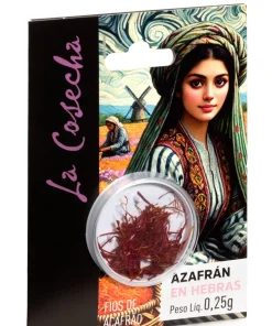 AZAFRÁN EN HEBRAS - LA COSECHA - 0,25 GRS