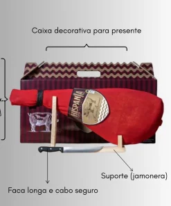 Alternative view of Jamón Serrano Hispania Reserva 18 m. c/ Suporte/Faca 7,5 kg