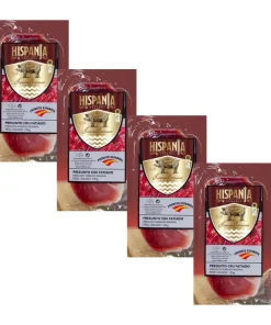 KIT 4 PRESUNTO SERRANO FATIADO - 100 GRS CADA - HISPANIA