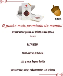 Alternative view of PRESUNTO 100% IBERICO BELLOTA FATIADO - 44 MESES - BEHER